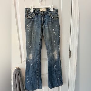 Vintage 2000s low-waisted jeans